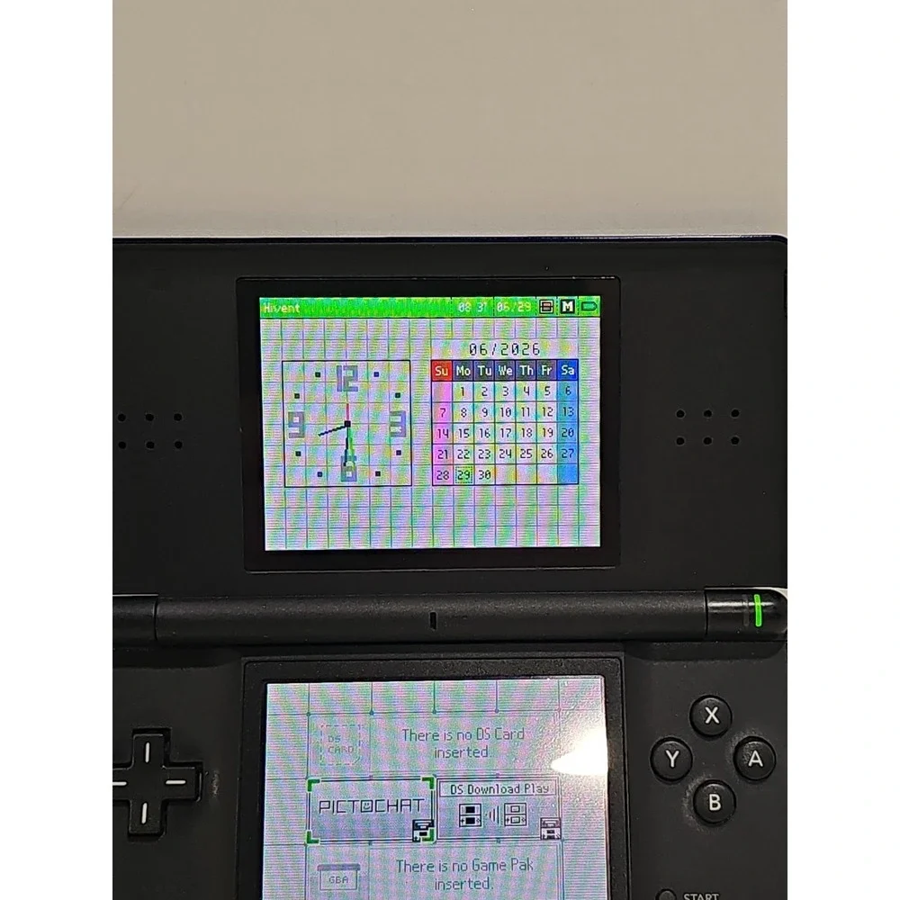 Nintendo DS Lite Handheld Console - Enamel Navy With Mario Kart SEE DESCRIPTION - Picture 5 of 10